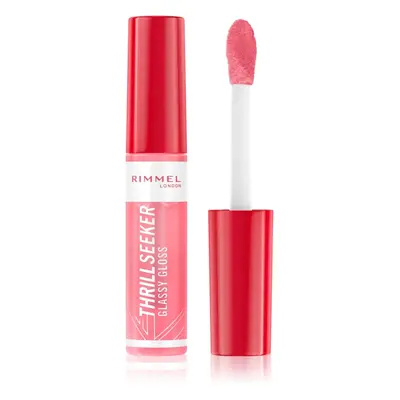 Rimmel Thrill Seeker Glassy Gloss lesk na rty pro větší objem odstín 500 Pine to the Apple 10 ml