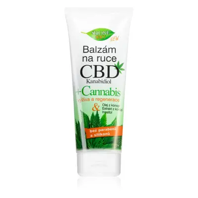 Bione Cosmetics Cannabis CBD regenerační balzám na ruce s CBD 205 ml