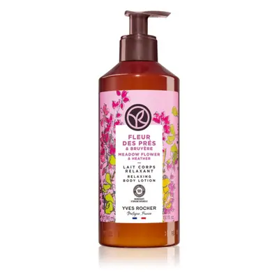 Yves Rocher Bain de Nature relaxační tělové mléko Meadow Flower & Heather 390 ml