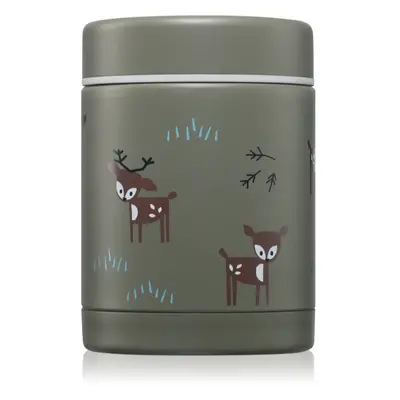 FRESK Food Jar termoska na jídlo Deer Olive 300 ml