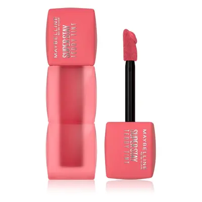 MAYBELLINE NEW YORK Teddy Tint dlouhotrvající rtěnka s matným efektem odstín 40 Petalcore 5 ml