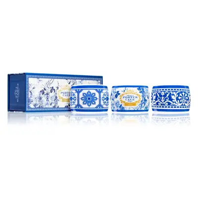 Castelbel Portus Cale Gold & Blue dárková sada 3x70 g