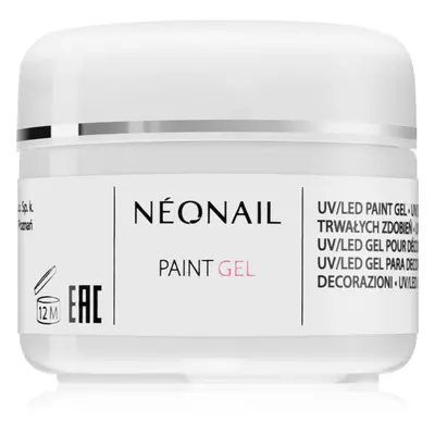 NEONAIL Paint Gel White Rose gel pro modeláž nehtů 5 ml