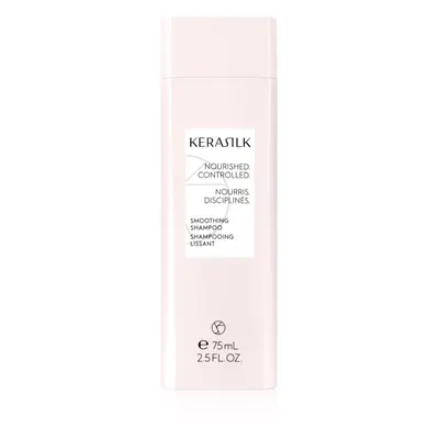 KERASILK Essentials Smoothing Shampoo šampon pro hrubé a nepoddajné vlasy 75 ml