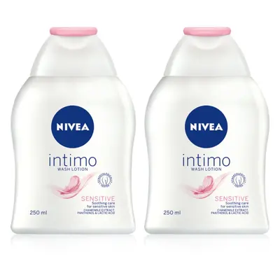 NIVEA Intimo Sensitive emulze pro intimní hygienu výhodné balení