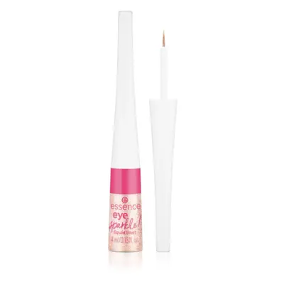 essence eye sparkle! tekuté oční linky se třpytkami odstín 01 Sparkling Lights 4 ml