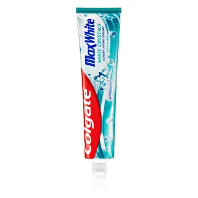 Colgate Max White White Crystals bělicí zubní pasta s fluoridem Crystal Mint 125 ml