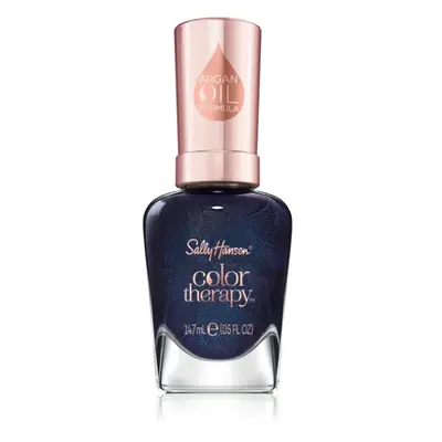 Sally Hansen Color Therapy pečující lak na nehty odstín 455 Time For Blue 14.7 ml