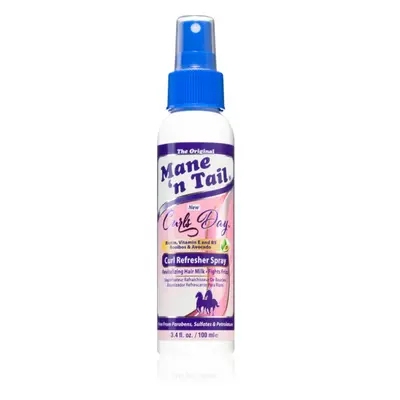 Mane 'N Tail Curls Day Refresher Spray stylingový sprej pro vlnité a kudrnaté vlasy 100 ml