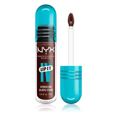 NYX Professional Makeup Lip IV dlouhotrvající lesk na rty s hydratačním účinkem odstín 05 - MOCH