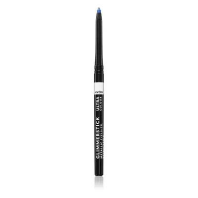 Avon Glimmerstick Metallic metalická tužka na oči odstín Electric Blue 0.35 g