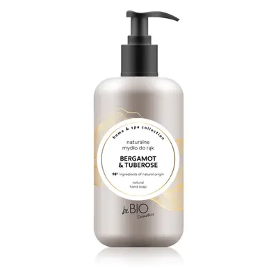 beBIO Home & Spa přírodní mýdlo na ruce Bergamot & Tuberose 300 ml