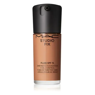 MAC Cosmetics Studio Fix Fluid SPF 15 24HR Matte Foundation + Oil Control matující make-up SPF 1