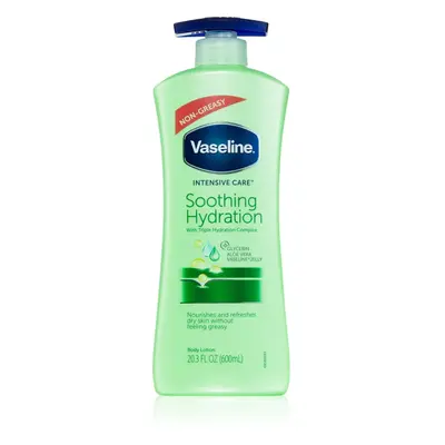 Vaseline Intensive Care zklidňující tělové mléko s pumpičkou Aloe Fresh 600 ml