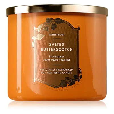 Bath & Body Works Salted Butterscotch vonná svíčka 411 g