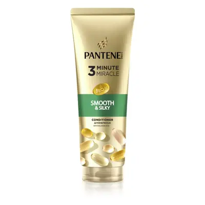 Pantene 3 Minute Miracle Smooth&Silky hloubkový tříminutový kondicionér pro poškozené vlasy 220 