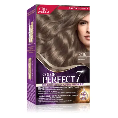 Wella Color Perfect barva na vlasy odstín 7/18 Cool Pearl Med Blonde 1 ks