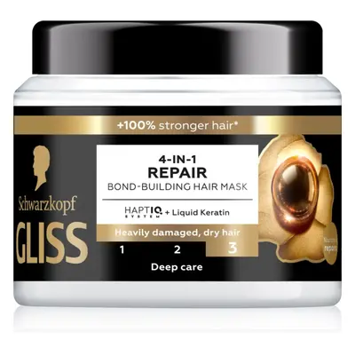 Schwarzkopf Gliss Ultimate Repair regenerační maska na vlasy 4 v 1 400 ml