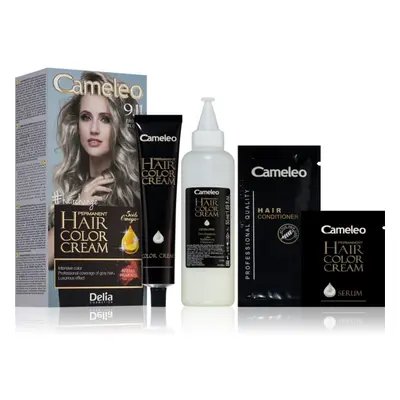 Delia Cosmetics Cameleo Omega permanentní barva na vlasy odstín 9.11 Frozen Blond