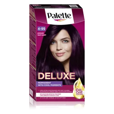 Schwarzkopf Palette Deluxe permanentní barva na vlasy odstín 4-99 880 Tmavě fialový 1 ks