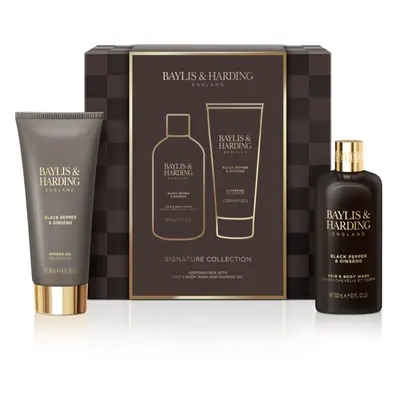 Baylis & Harding Black Pepper & Ginseng dárková sada do sprchy pro muže