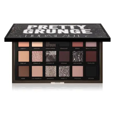 Huda Beauty Pretty Grunge Eyeshadow Palette paletka očních stínů 16.8 g