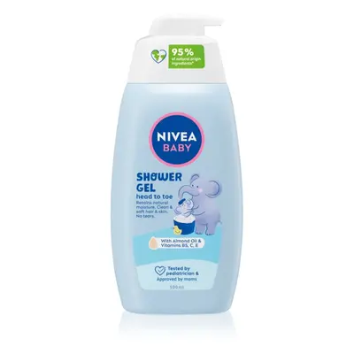 NIVEA BABY sprchový gel na tělo a vlasy 500 ml