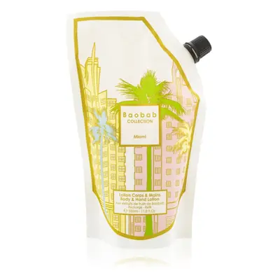 Baobab Collection Body Wellness Miami mléko na ruce a tělo náhradní náplň 350 ml