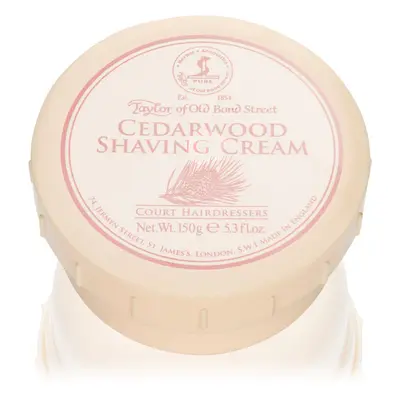 Taylor of Old Bond Street Cedarwood krém na holení 150 g