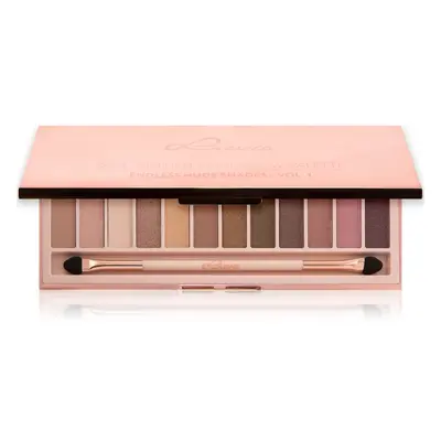 Luvia Cosmetics Endless Nude Shades paleta očních stínů 12x0,8 g