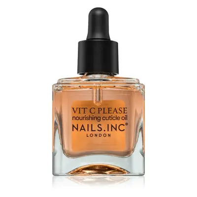 Nails Inc. Vit C Please vyživující olej na nehty a nehtovou kůžičku 14 ml