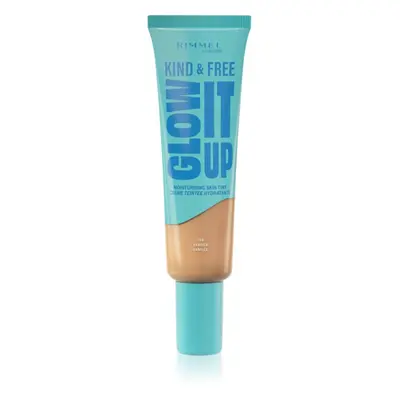 Rimmel Kind & Free Glow It Up lehký hydratační make-up odstín 160 Vanilla 30 ml