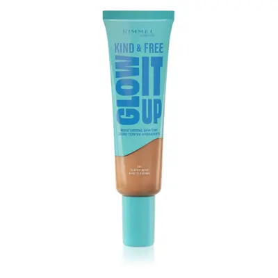 Rimmel Kind & Free Glow It Up lehký hydratační make-up odstín 201 Classic Beige 30 ml