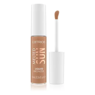 Catrice Melted Sun tekutý bronzer s matným efektem odstín 015 Sunkissed 10 ml