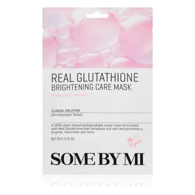 Some By Mi Clinical Solution Glutathione Brightening Care Mask rozjasňující plátýnková maska pro