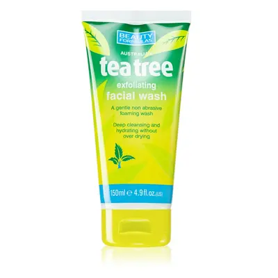 Beauty Formulas Tea Tree hydratační čisticí gel 150 ml