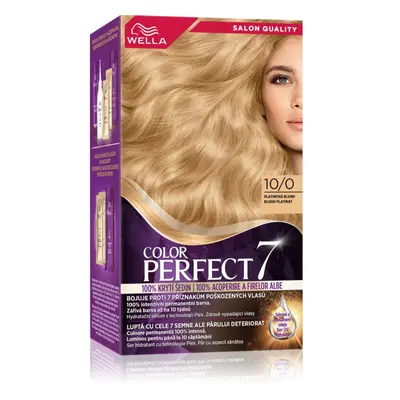 Wella Color Perfect barva na vlasy odstín 10/0 Platinium Blonde 1 ks