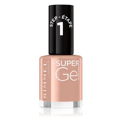 Rimmel Super Gel gelový lak na nehty bez užití UV/LED lampy odstín 022 Shamelessly 12 ml