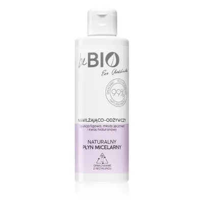 beBIO Moisturizing and Nourishing jemná čisticí micelární voda 200 ml