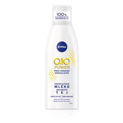 Nivea Q10 Power čisticí pleťové mléko proti vráskám 200 ml