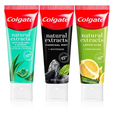 Colgate Naturals Mix přírodní zubní pasta 3x75 ml