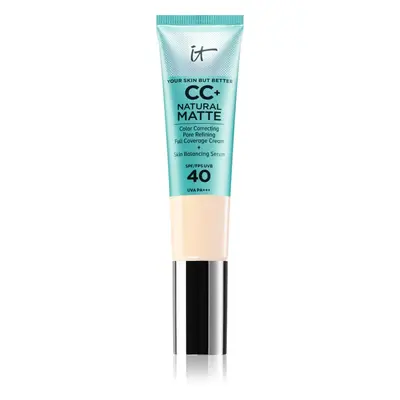 IT Cosmetics Your Skin But Better CC+ Cream Natural Matte matující make-up SPF 40 pro ženy Fair 