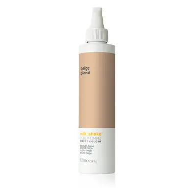 Milk Shake Direct Colour tónovací kondicionér pro intenzivní hydrataci Beige blond 100 ml