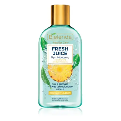 Bielenda Fresh Juice Pineapple micelární voda pro rozjasnění pleti 500 ml