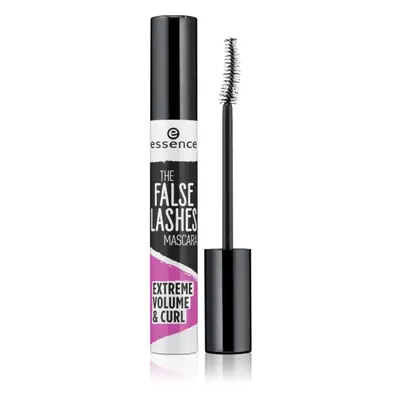 essence THE FALSE LASHES řasenka pro efekt umělých řas 10 ml