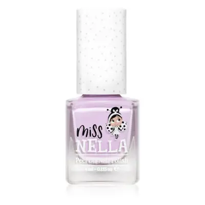 Miss Nella Peel Off Nail Polish lak na nehty pro děti MN02 Bubble Gum 4 ml