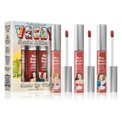 theBalm X Model Roz Voyage matná sada na rty