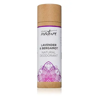 Your Nature Natural Deodorant tuhý deodorant Lavender & Bergamot 70 g