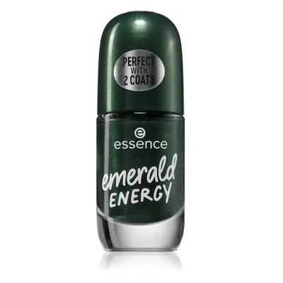 essence Gel Nail Colour lak na nehty odstín 73 emerald Energy 8 ml