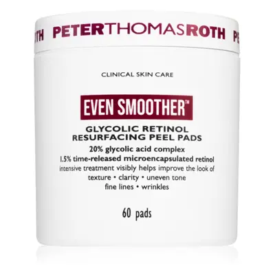 Peter Thomas Roth Even Smoother Glycolic Retinol Resurfacing Peel Pads peelingové pleťové tampon